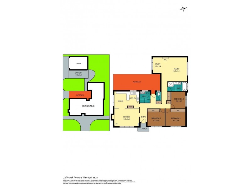 22 Toorak Avenue, Warragul VIC 3820 Floorplan