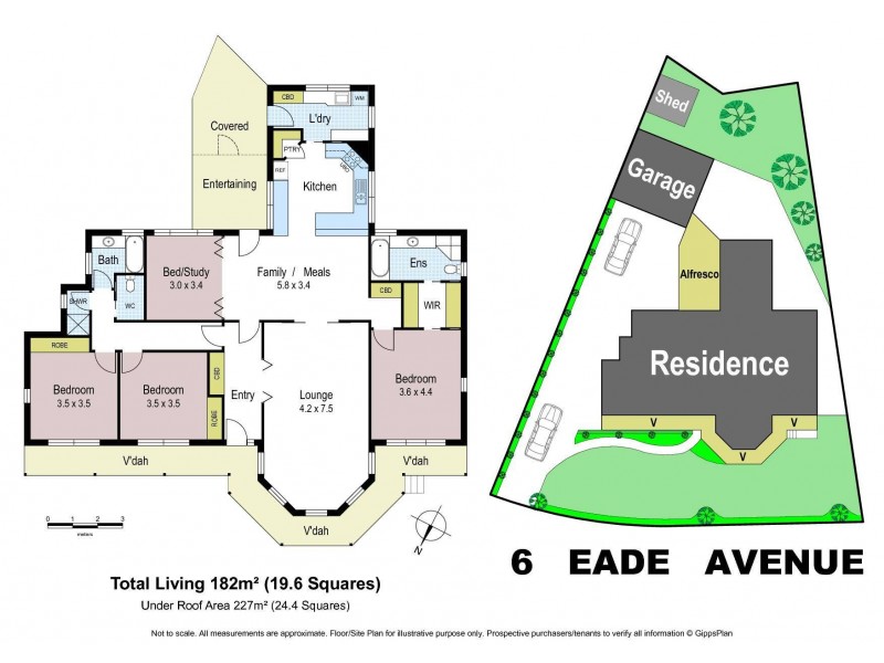 6 Eade Avenue, Warragul VIC 3820 Floorplan