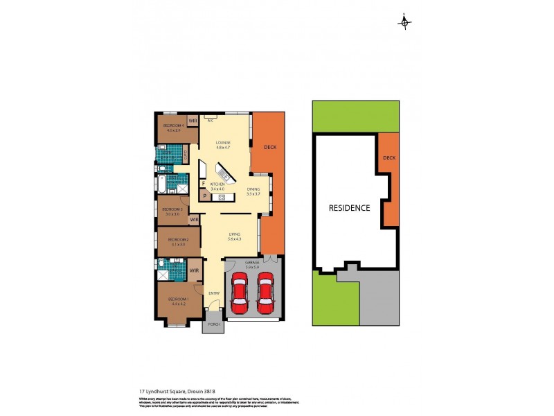 17 Lyndhurst Square, Drouin VIC 3818 Floorplan