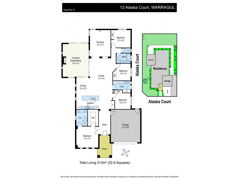 13 Alaska Court, Warragul VIC 3820 Floorplan