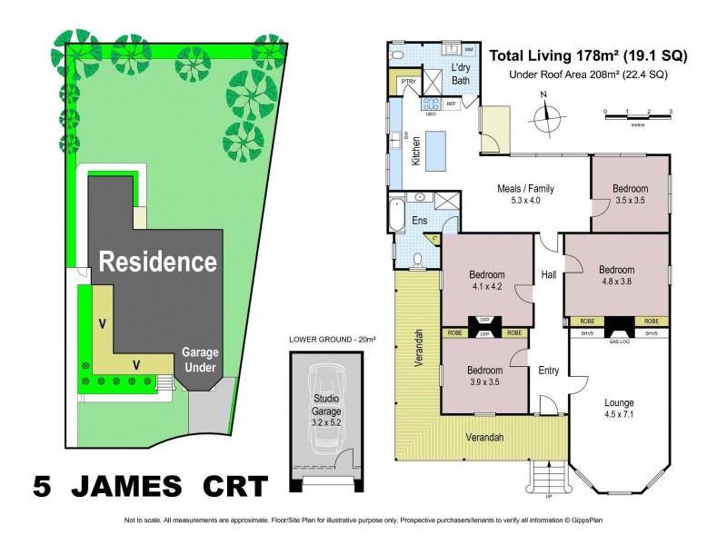 5 James Court, Warragul VIC 3820 Floorplan