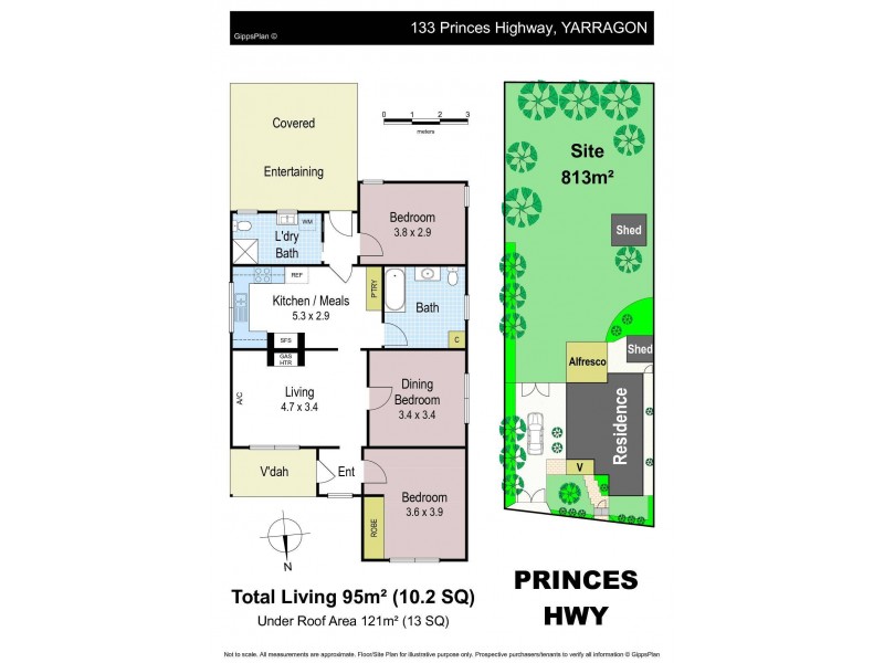 133 Princes Highway, Yarragon VIC 3823 Floorplan