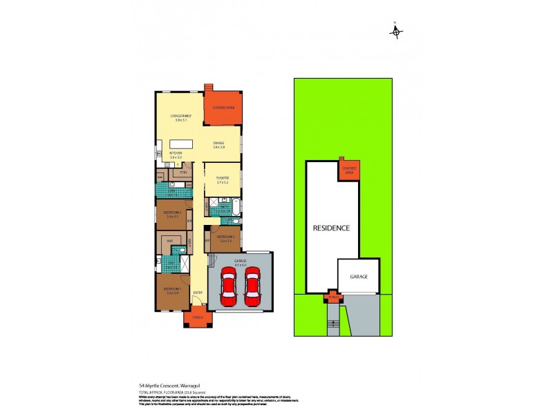 54 Myrtle Crescent, Warragul VIC 3820 Floorplan