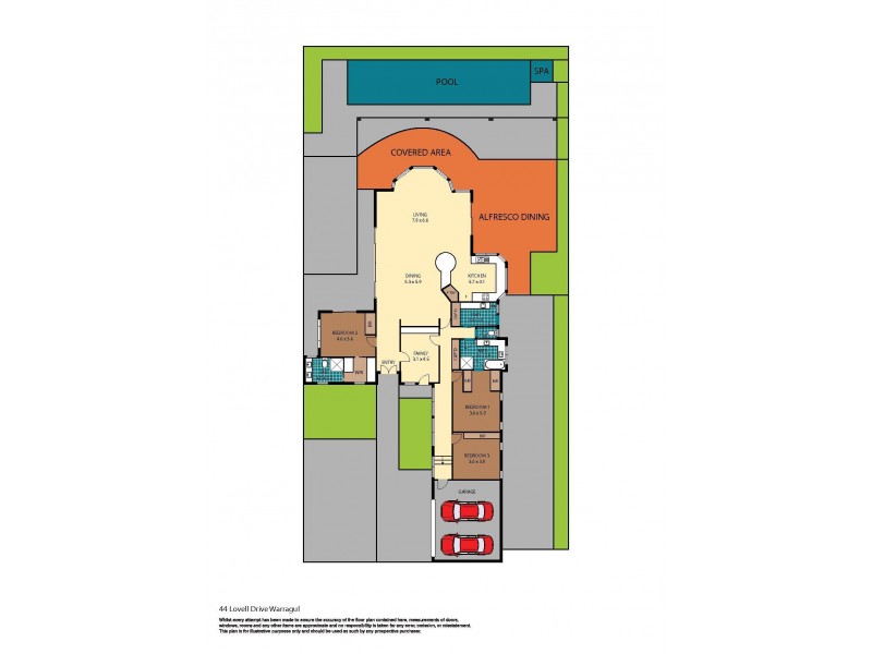44 Lovell Drive, Warragul VIC 3820 Floorplan