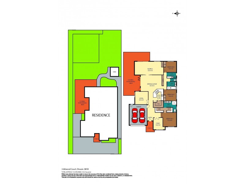 3 Mineral Court, Drouin VIC 3818 Floorplan