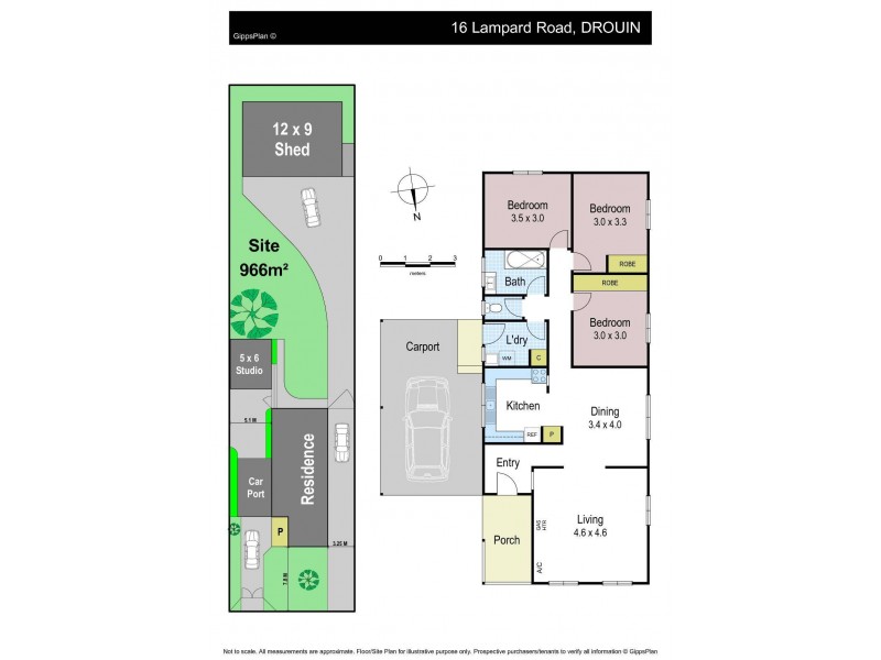 16 Lampard Road, Drouin VIC 3818 Floorplan