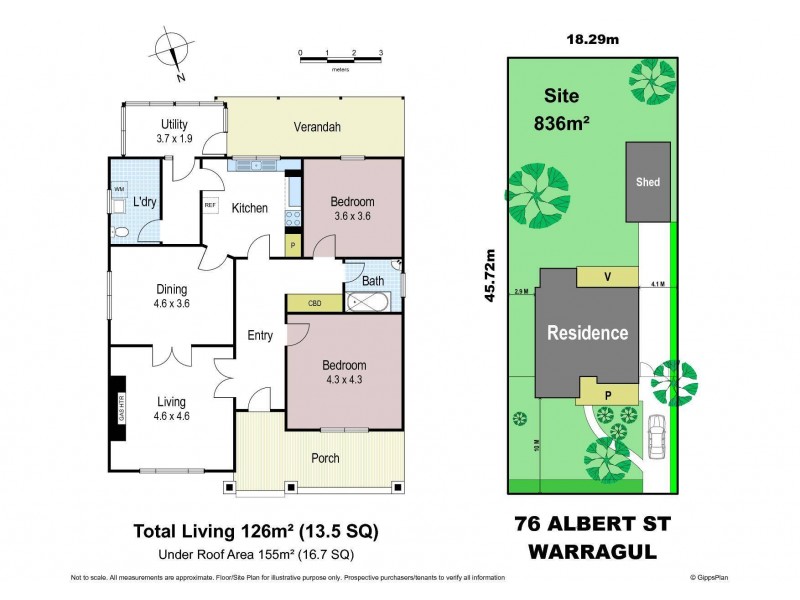 76 Albert Street, Warragul VIC 3820 Floorplan