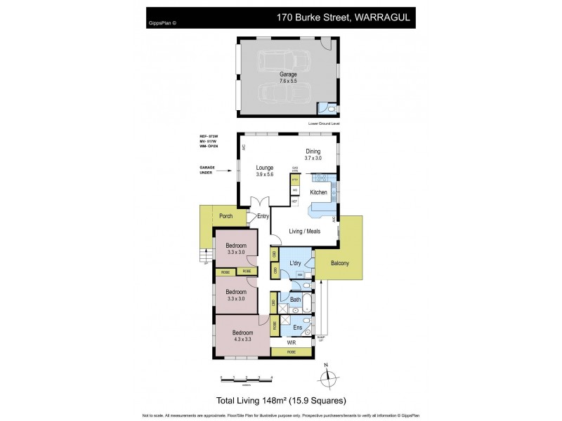 170 Burke Street, Warragul VIC 3820 Floorplan