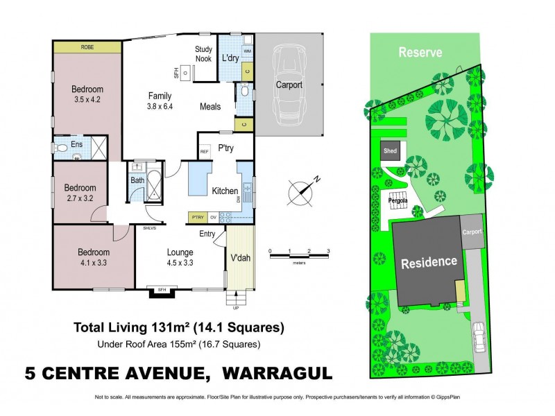 5 Centre Avenue, Warragul VIC 3820 Floorplan