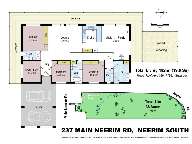 237 Main Neerim Road, Neerim South VIC 3831 Floorplan