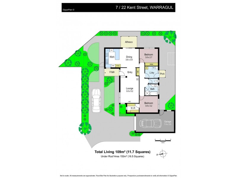 7/22 Kent Street, Warragul VIC 3820 Floorplan