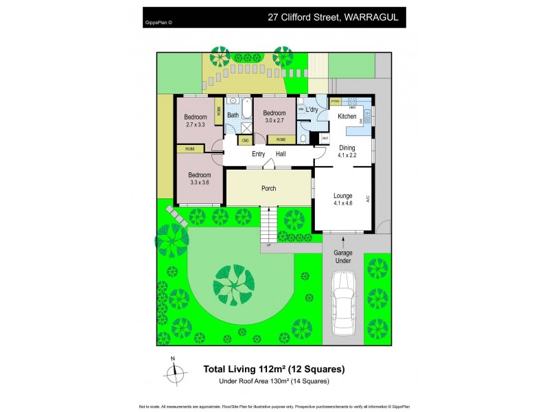 27 Clifford Street, Warragul VIC 3820 Floorplan
