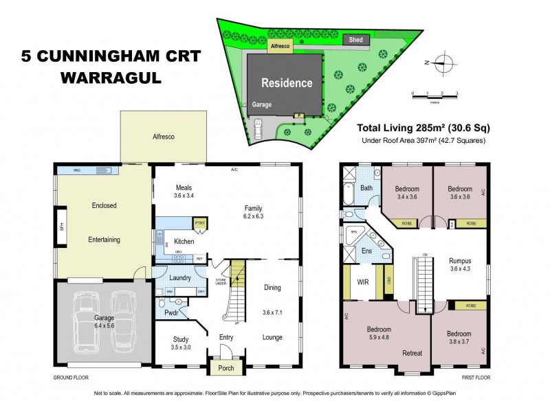 5 Cunningham Court, Warragul VIC 3820 Floorplan