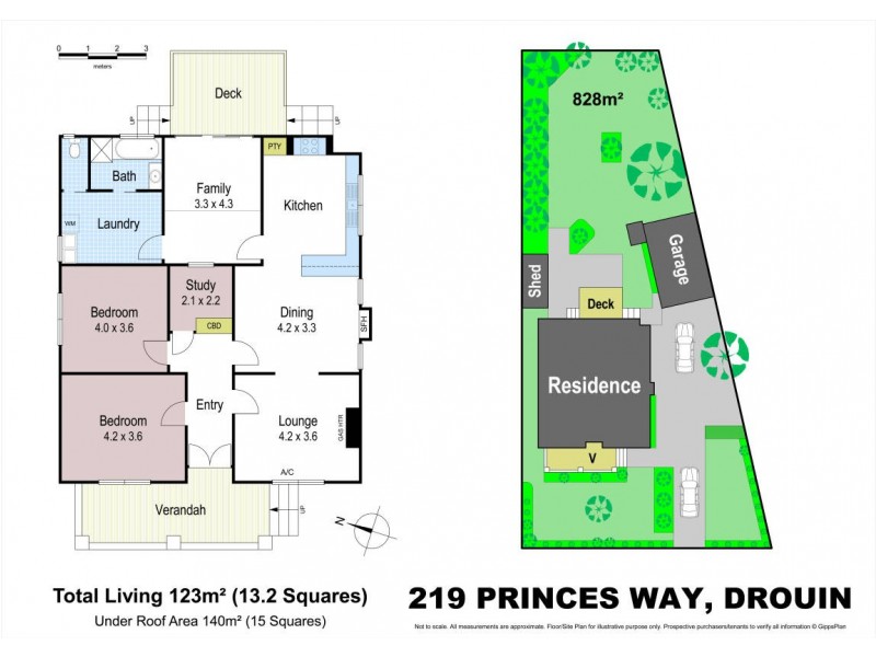 219 Princes Way, Drouin VIC 3818 Floorplan