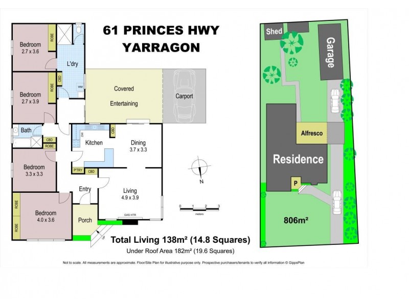 61 Princes Highway, Yarragon VIC 3823 Floorplan