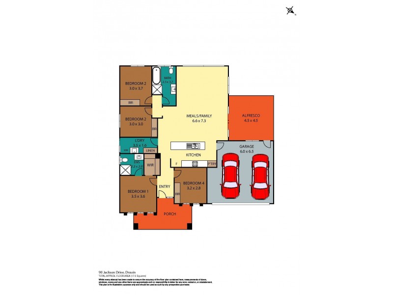 90 Jackson Drive, Drouin VIC 3818 Floorplan