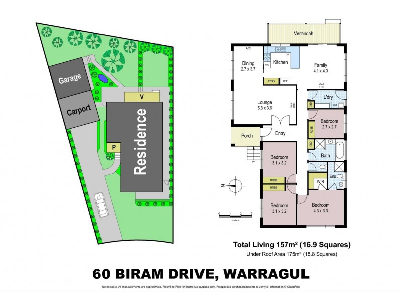 60 Biram Drive, Warragul VIC 3820 Floorplan