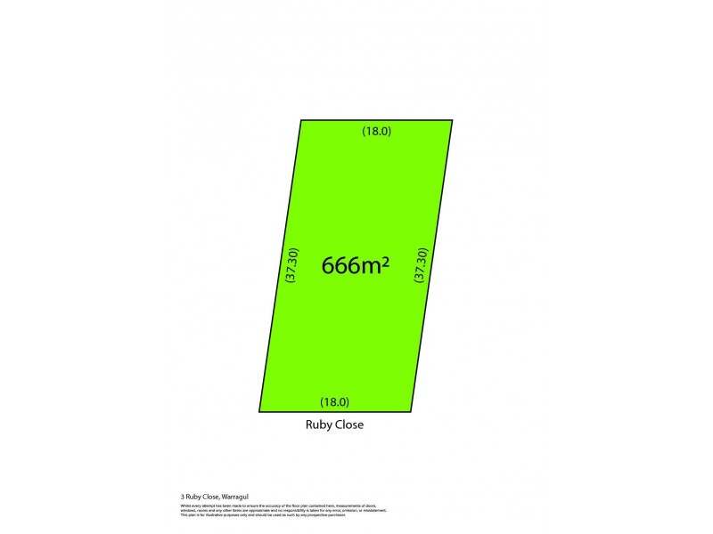 3 Ruby Close, Warragul VIC 3820 Floorplan