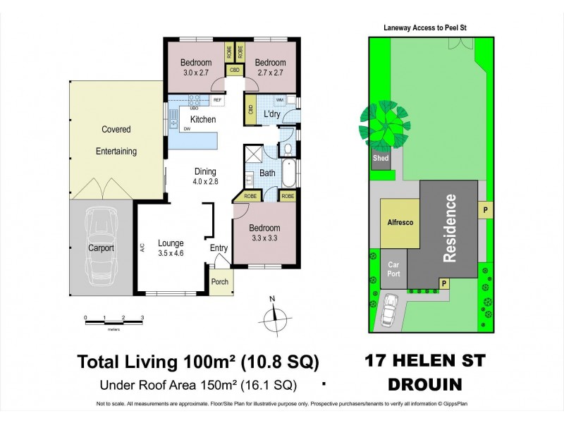 17 Helen Street, Drouin VIC 3818 Floorplan
