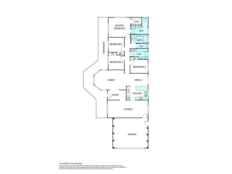 27 Mcmillan Drive, Warragul VIC 3820 Floorplan