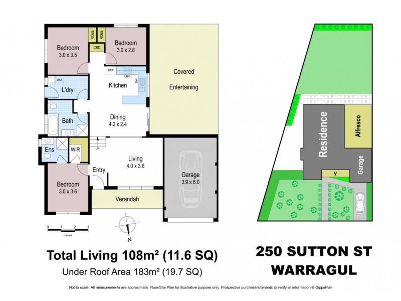 250 Sutton Street, Warragul VIC 3820 Floorplan