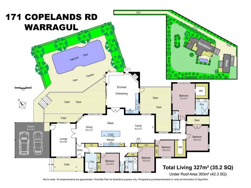 171 Copelands Road, Warragul VIC 3820 Floorplan