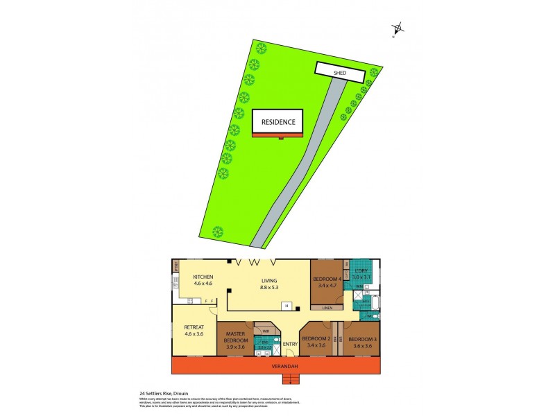 24 Settlers Rise, Drouin VIC 3818 Floorplan