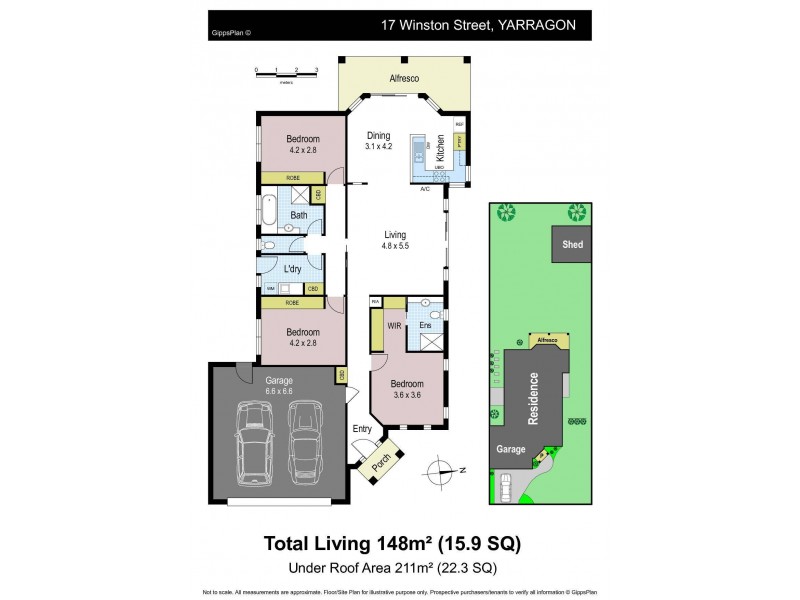 17 Winston Street, Yarragon VIC 3823 Floorplan