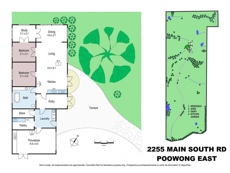 2255 Main South Road, Poowong East VIC 3988 Floorplan