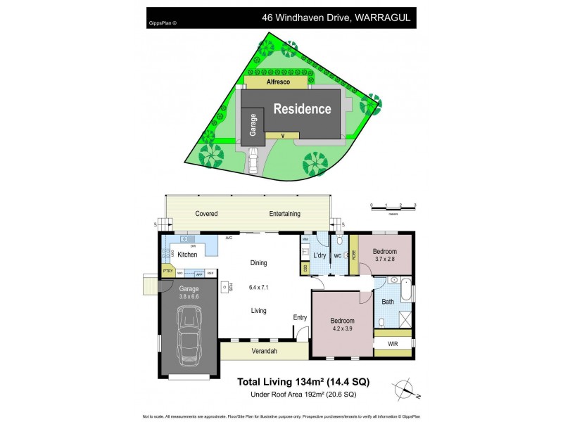 46 Windhaven Drive, Warragul VIC 3820 Floorplan