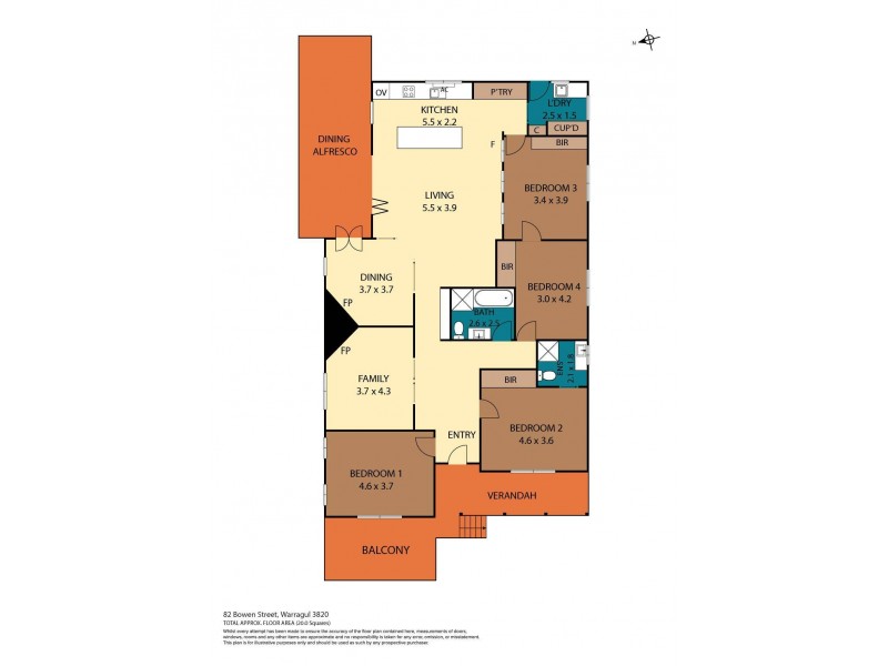 82 Bowen Street, Warragul VIC 3820 Floorplan