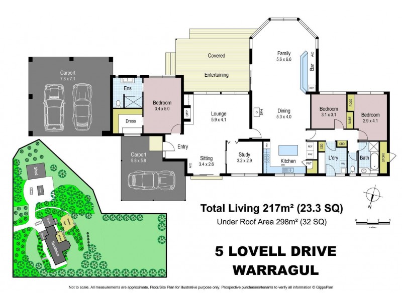 5 Lovell Drive, Warragul VIC 3820 Floorplan