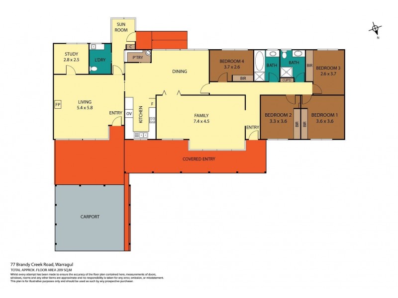 77 Brandy Creek Road, Warragul VIC 3820 Floorplan