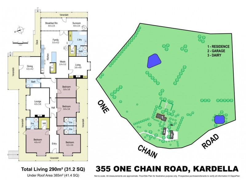 355 One Chain Road, Kardella VIC 3951 Floorplan