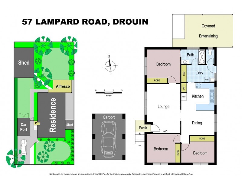 57 Lampard Road, Drouin VIC 3818 Floorplan