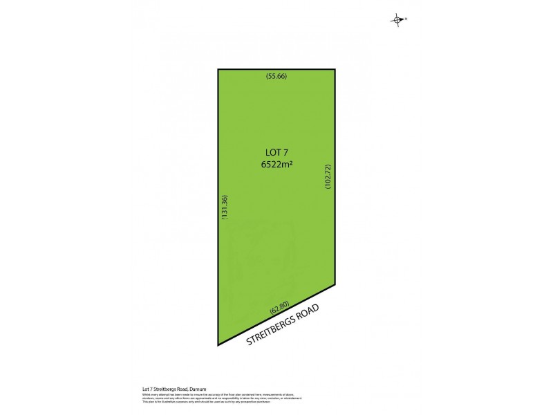 7 Streitbergs Road, Darnum VIC 3822 Floorplan