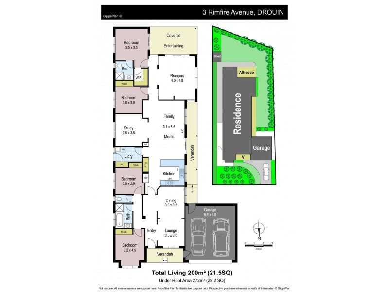 3 Rimfire Avenue, Drouin VIC 3818 Floorplan
