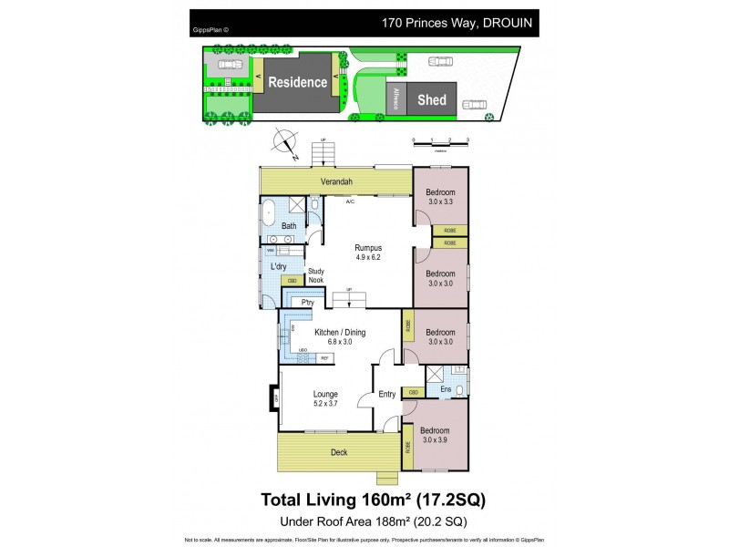 170 Princes Way, Drouin VIC 3818 Floorplan