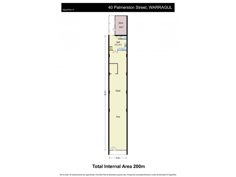 40 Palmerston Street, Warragul VIC 3820 Floorplan