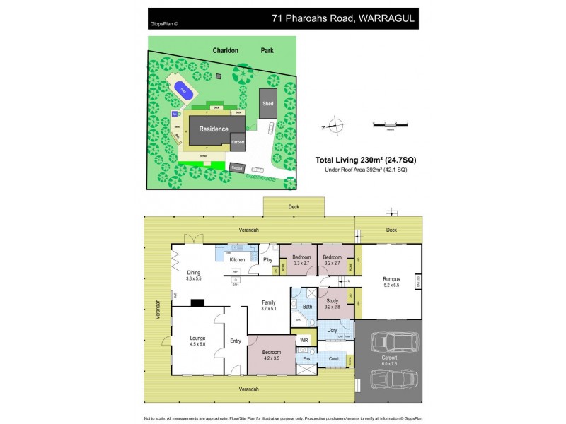71 Pharaohs Road, Warragul VIC 3820 Floorplan
