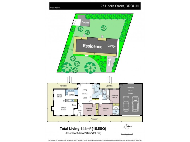 27 Hearn Street, Drouin VIC 3818 Floorplan