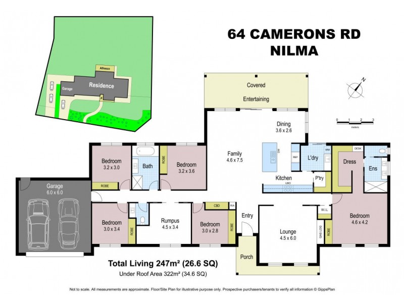 64 Camerons Road, Nilma VIC 3821 Floorplan