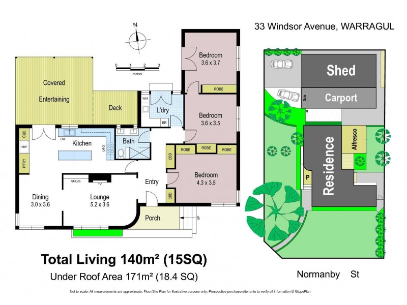 33 Windsor Avenue, Warragul VIC 3820 Floorplan