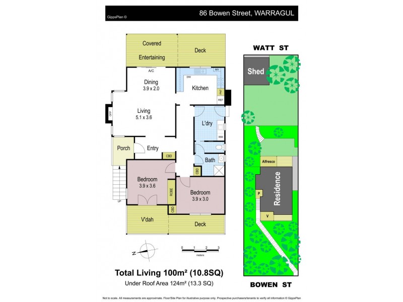 86 Bowen Street, Warragul VIC 3820 Floorplan