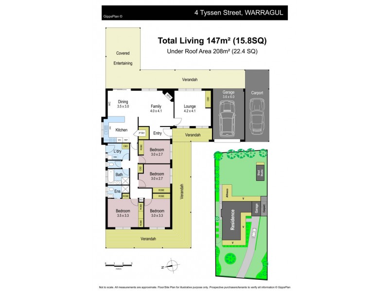 4 Tyssen Street, Warragul VIC 3820 Floorplan