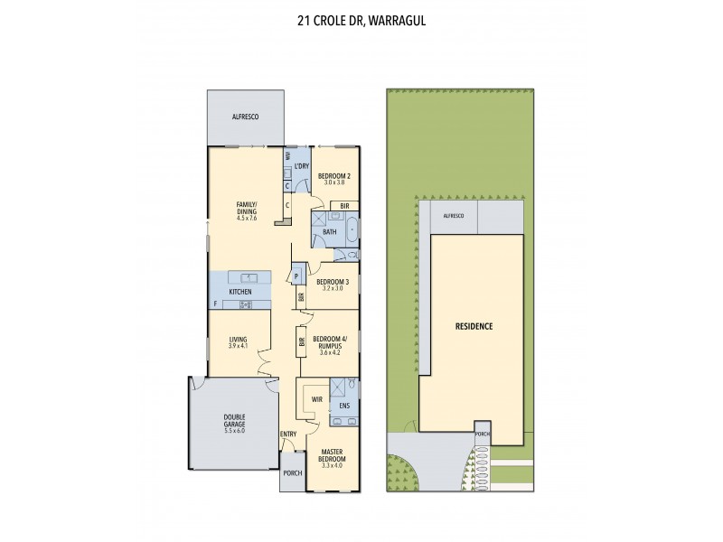 21 Crole Drive, Warragul VIC 3820 Floorplan