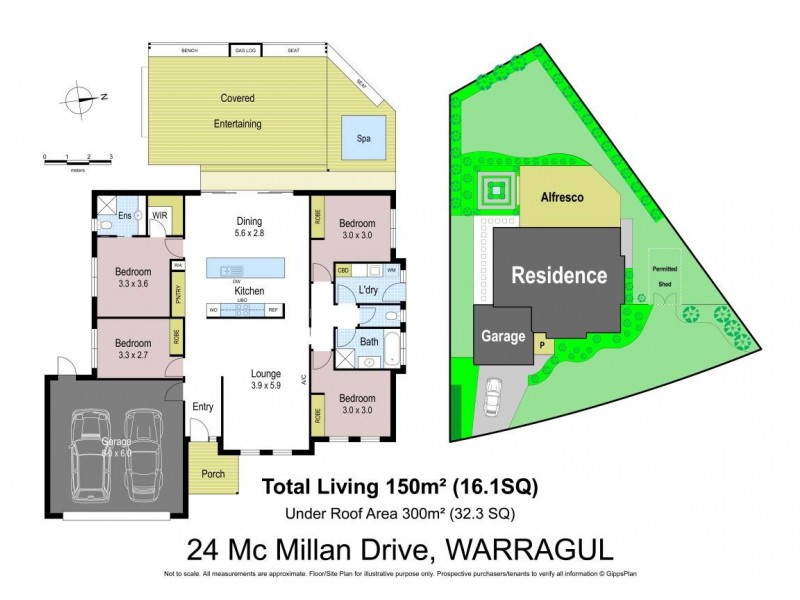 24 McMillan Drive, Warragul VIC 3820 Floorplan