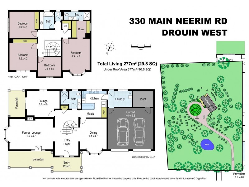 330 Main Neerim Road, Drouin West VIC 3818 Floorplan