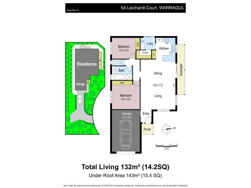 5A Leichardt Court, Warragul VIC 3820 Floorplan