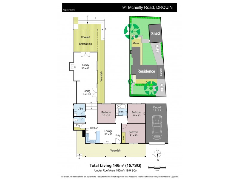 94 McNeilly Road, Drouin VIC 3818 Floorplan